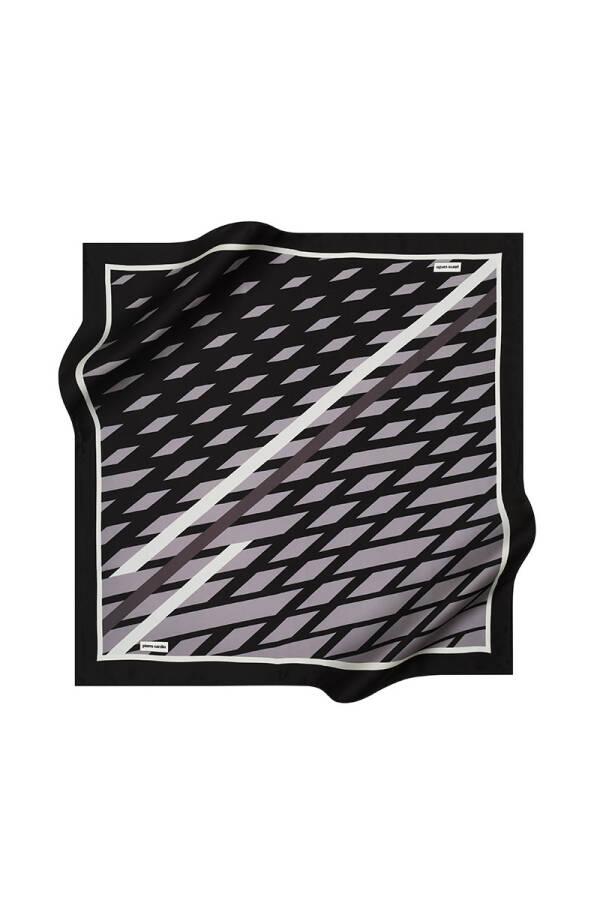 Renkli 90X90 Pierre Cardin Tivil Eşarp - 1