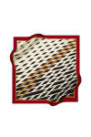 Renkli 90X90 Pierre Cardin Tivil Eşarp 