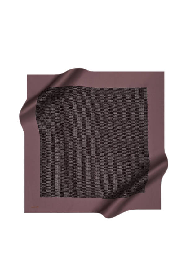 Geometrik Desenli 90X90 Pierre Cardin Tivil Eşarp - 1