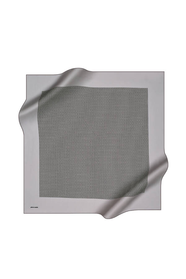 Renkli 90X90 Pierre Cardin Tivil Eşarp - 1