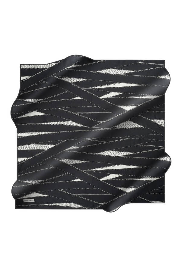 Renkli 90X90 Pierre Cardin Tivil Eşarp - 1