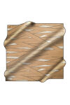 Geometrik Desenli 90X90 İpek Twill Eşarp 