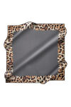 Gri 90X90 İpek Twill Eşarp 