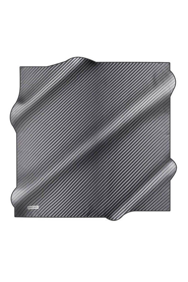 Geometrik Desenli 90X90 Pierre Cardin Tivil Eşarp - 1