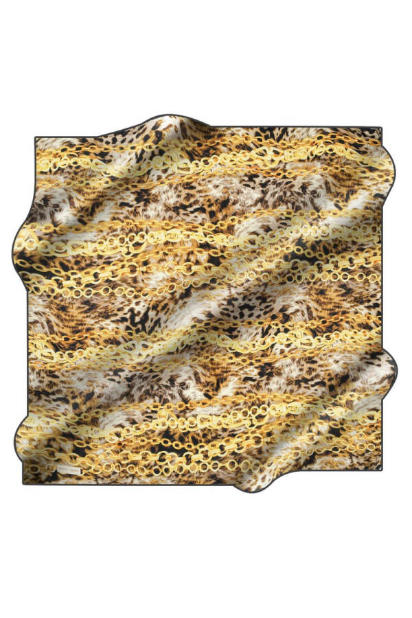 Renkli 90X90 Pierre Cardin Tivil Eşarp - Pierre Cardin