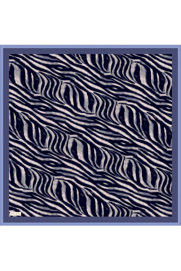 Renkli 90X90 Pierre Cardin İpek Tivil Eşarp - 1