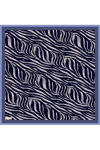 Renkli 90X90 Pierre Cardin Krep Saten Eşarp 