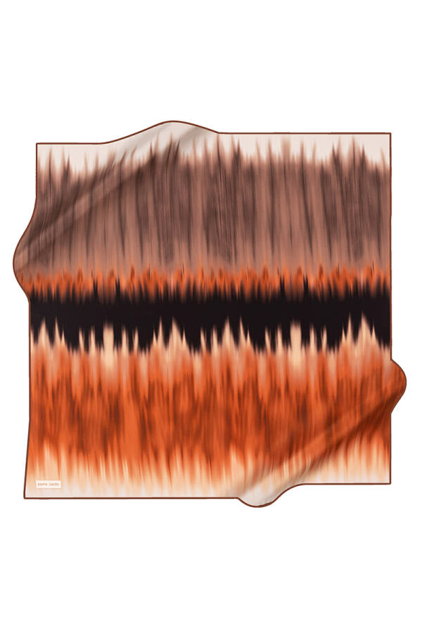 Fırça Desenli 90X90 Pierre Cardin Tivil Eşarp - Pierre Cardin (1)
