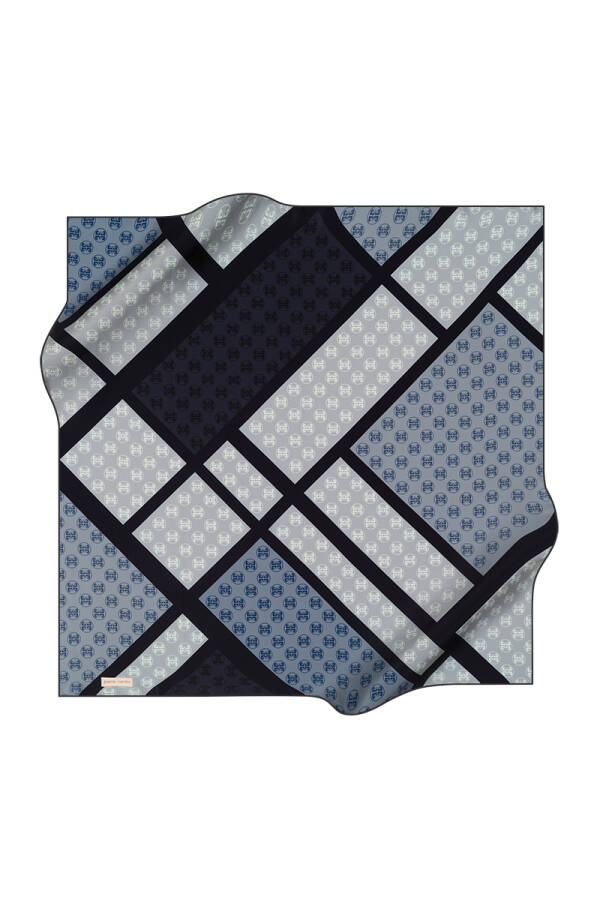 Renkli 90X90 Pierre Cardin Tivil Eşarp - 1