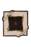 Renkli 90X90 İpek Twill Eşarp 