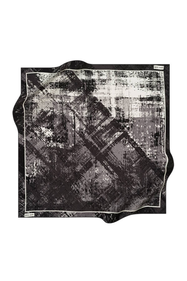 Renkli 90X90 Pierre Cardin Tivil Eşarp - Pierre Cardin