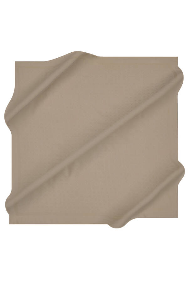 Kahverengi Aker Cotton Eşarp - 1