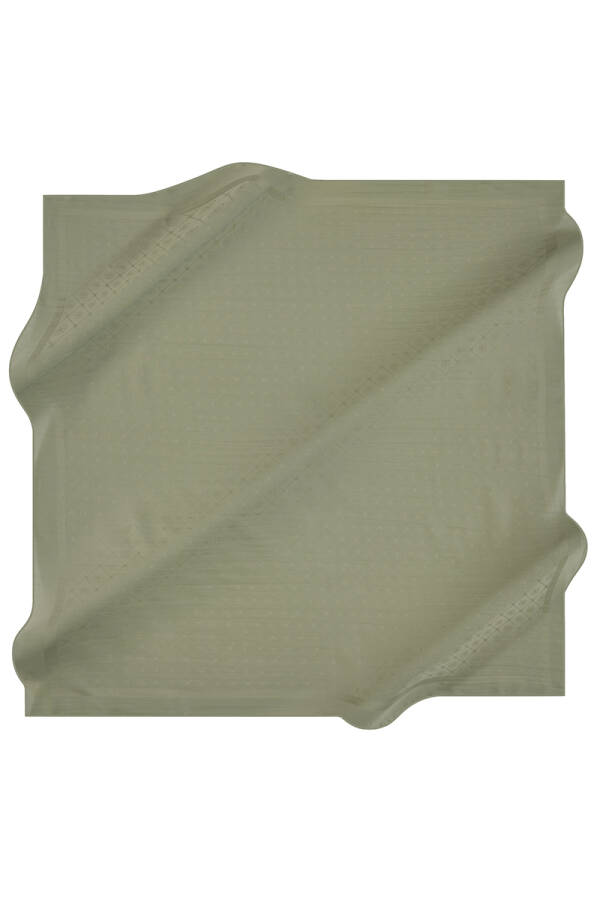 Yeşil Cotton Eşarp - 1