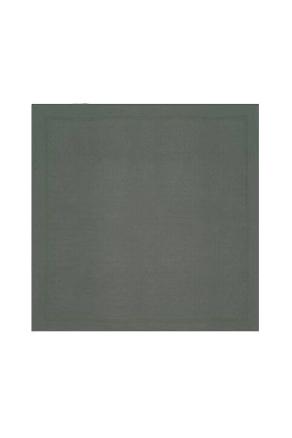 Yeşil Cotton Eşarp - 1