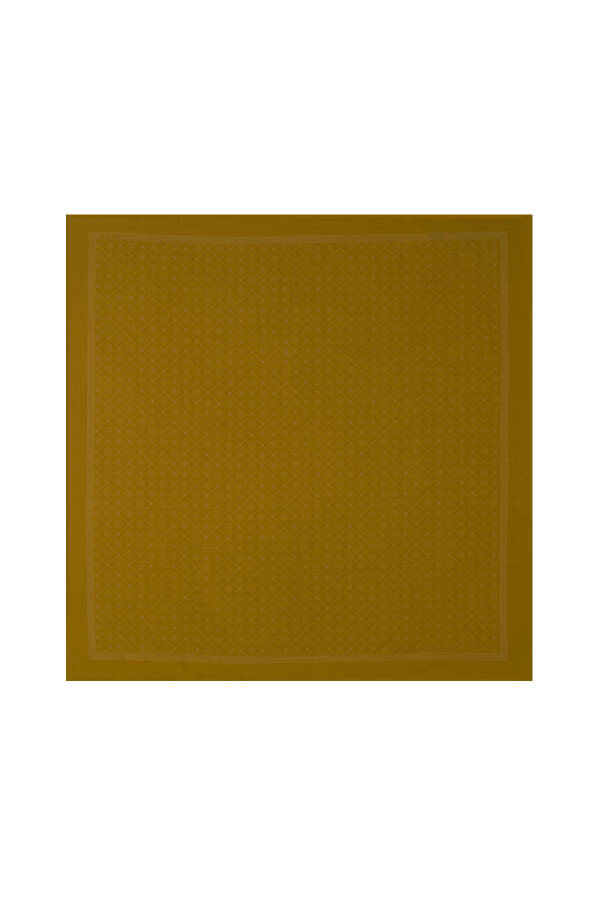 Sarı Cotton Eşarp - 1