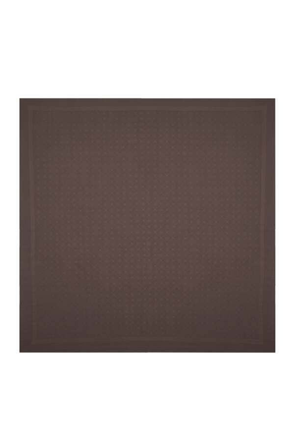 Kahverengi Aker Cotton Eşarp - 1