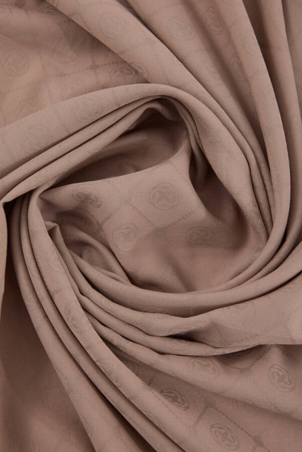 Logo Desenli Aker Cotton Eşarp - 3
