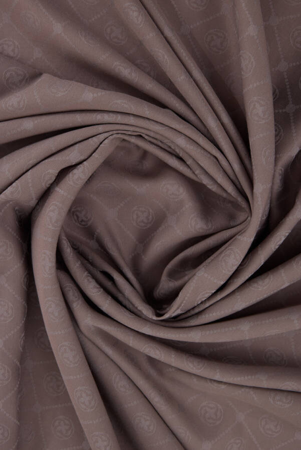 Logo Desenli Aker Cotton Eşarp - 3