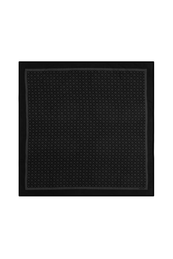 Antrasit Cotton Eşarp - 1