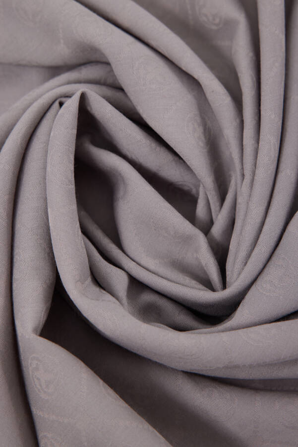 Gri Aker Cotton Şal - 4