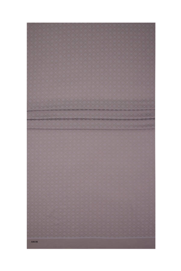 Gri Aker Cotton Şal - 1