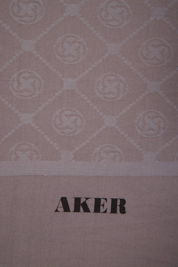 Gri Aker Cotton Şal - 2