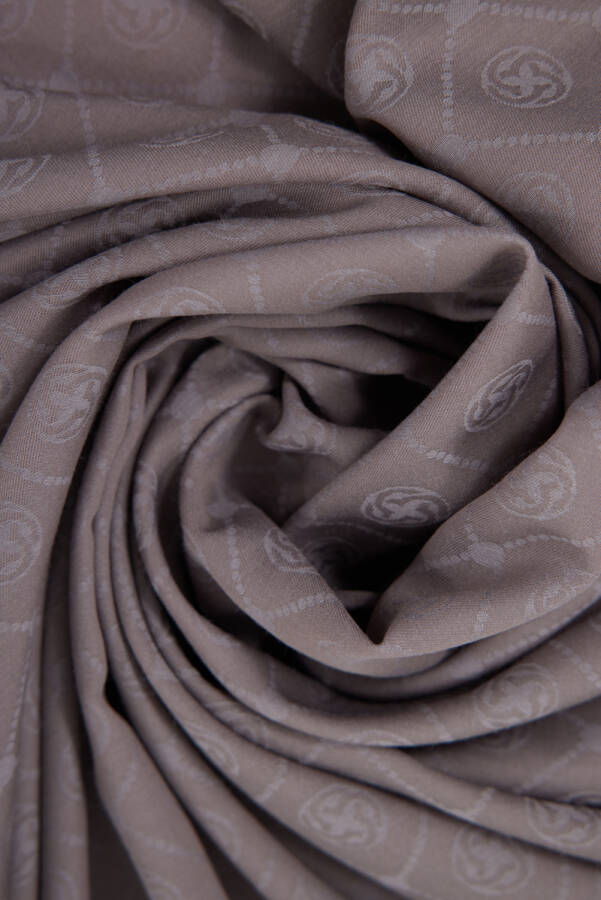 Gri Cotton Şal - 4