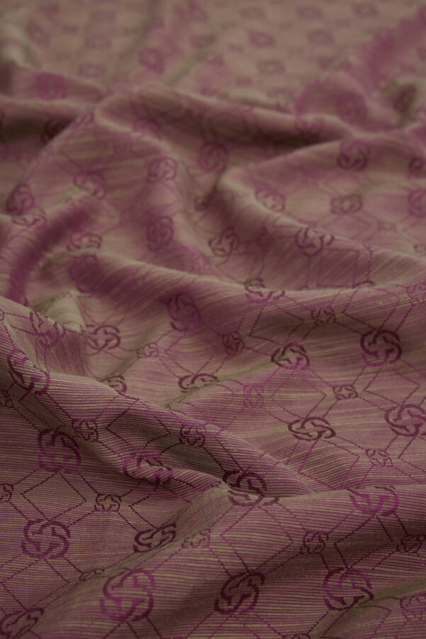 Kiremit İpek Koton Jakar Etol - Aker (1)