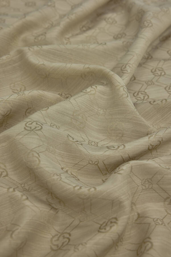 Kahverengi Aker İpek Koton Jakar Etol - Aker (1)