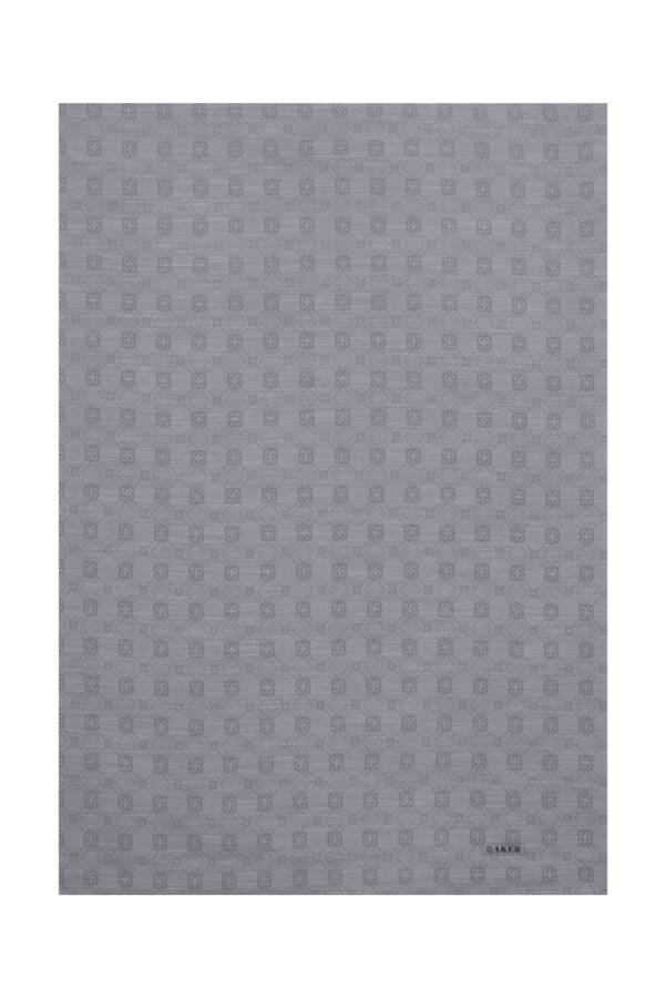 Gri İpek Koton Jakar Etol - Aker