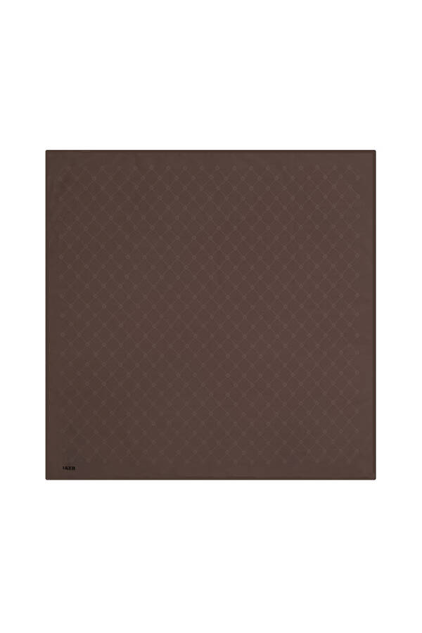 Vizon 100X100 Aker Monogram Eşarp - 1