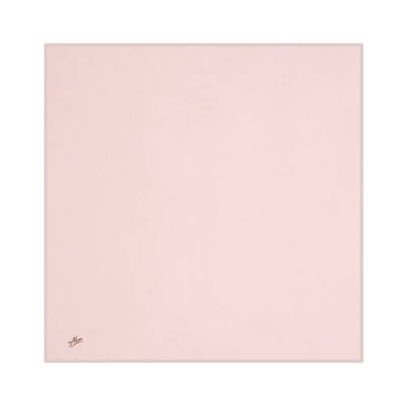 Düz Renk Polyester Twill Eşarp - 1