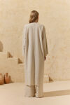Renkli Brode Detaylı Kimono - 7
