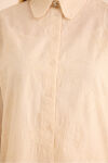 Ekru Brode Kumaştan Cotton Tunik - 5