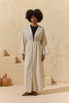 Renkli Çizgili Kimono - 4