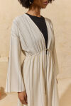 Renkli Çizgili Kimono - 6