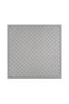 Gri 100X100 Dama Monogram Eşarp 