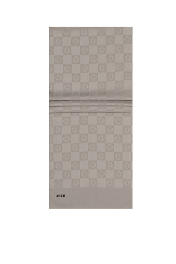 Renkli 70X190 Dama Monogram Şal - 1