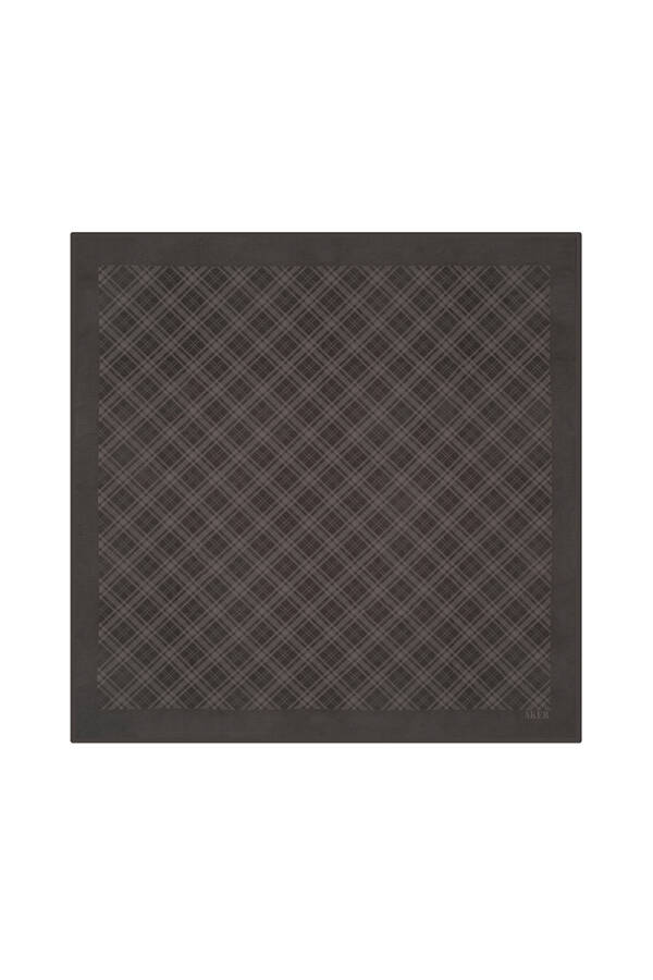 Gri Ekose Eşarp - 1