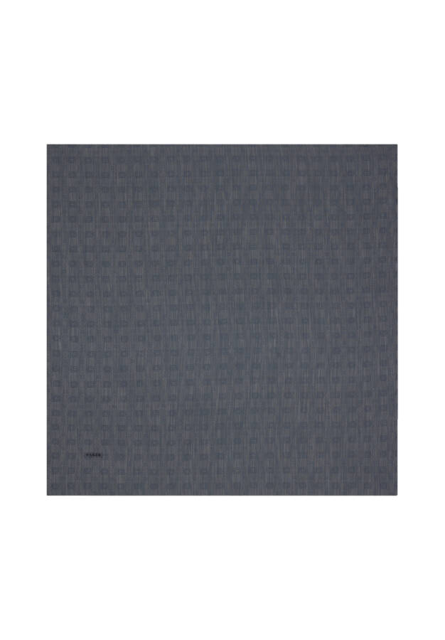 Gri İpek Koton Jakar - Aker