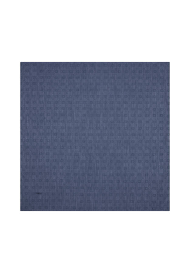 İndigo İpek Koton Jakar - Aker