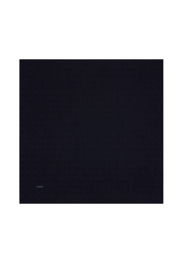 Siyah İpek Koton Jakar - Aker