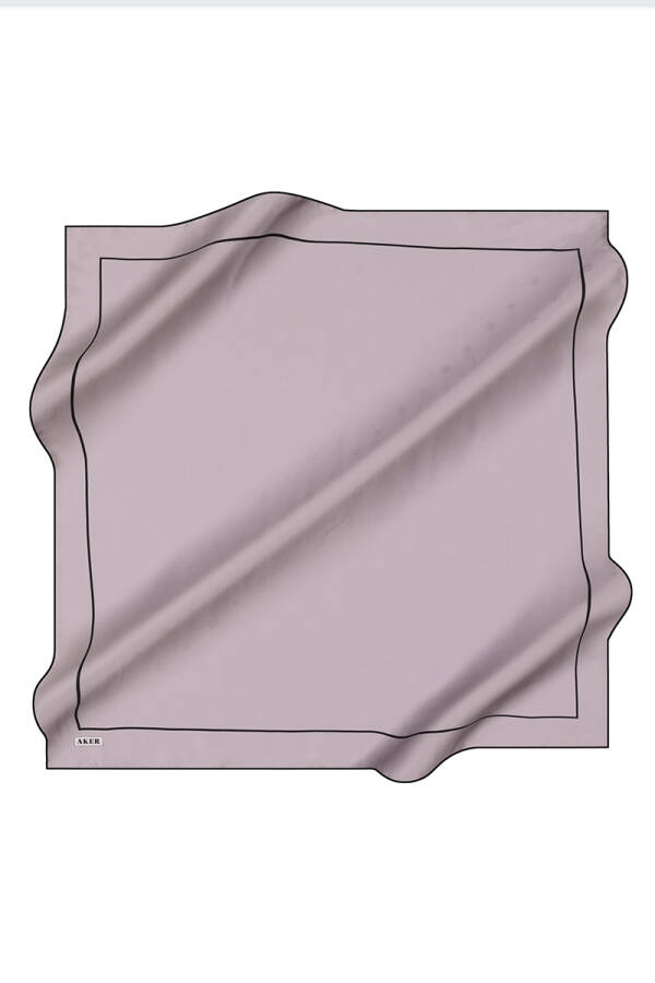 Pembe İpek Jakar Eşarp - Aker