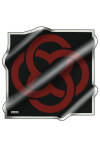Logo Desenli İpek Krep Saten 