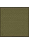 Haki 90X90 İpek Krep Saten Eşarp - 1
