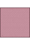 Pembe İpek Krep Saten Eşarp 