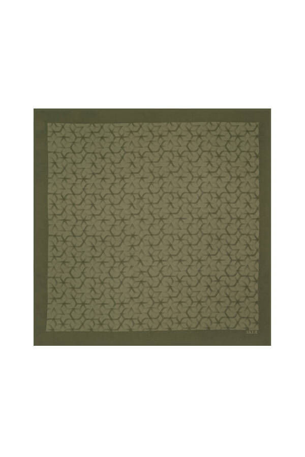 Yeşil Karma Eşarp - 1