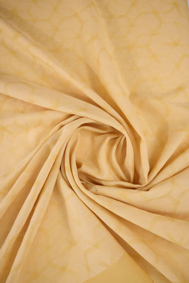 Turuncu Karma Eşarp - 2