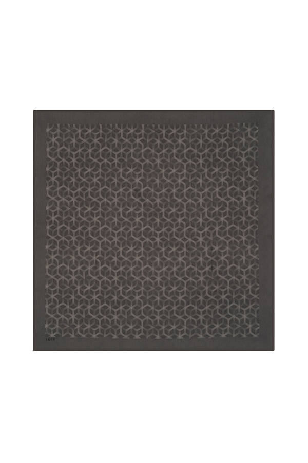 Gri Karma Eşarp - 1