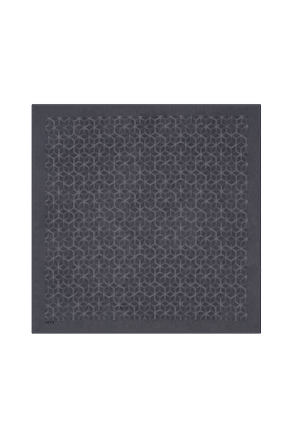 Gri Karma Eşarp - 1